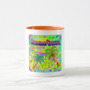 Tasse de concentration des jardins hawaïens