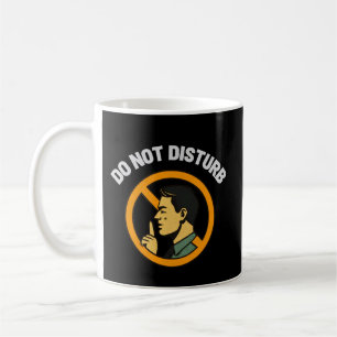 Tasse de concentration « Ne pas déranger » - Avert
