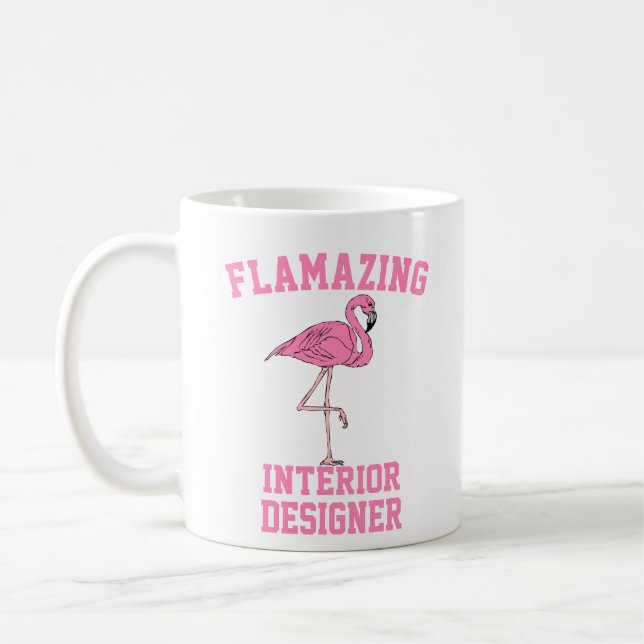 Tasse de concepteur d'intérieur flamboyant (Gauche)
