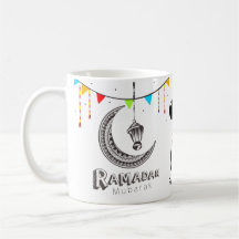 Tasse de conception de Ramadam Mubarak