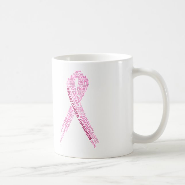 Tasse de conscience de cancer du sein (Droite)