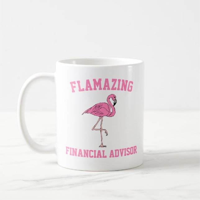 Tasse de conseiller financier flamboyant (Gauche)