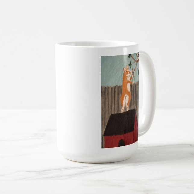 Tasse de Corgi Malicieux (Devant droit)
