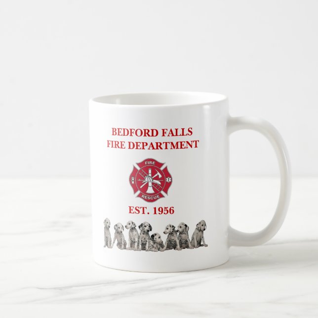 Tasse de corps de sapeurs-pompiers de Bedford (Droite)