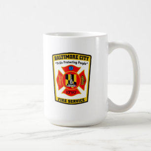 Tasse de corps de sapeurs-pompiers de ville de