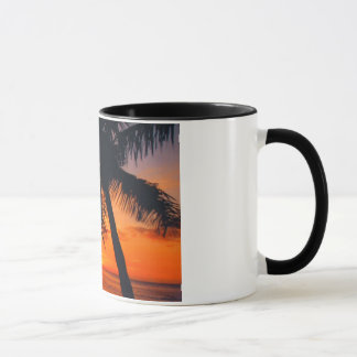 tasse de coucher du soleil