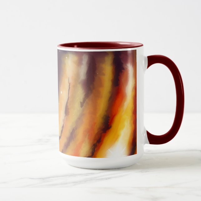 Tasse de coucher du soleil de lune (Droite)