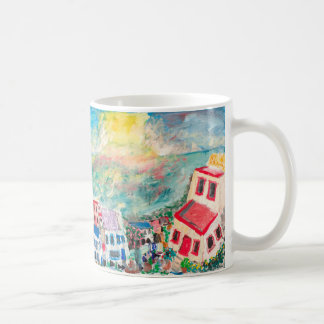 Tasse de coucher du soleil de Mykonos