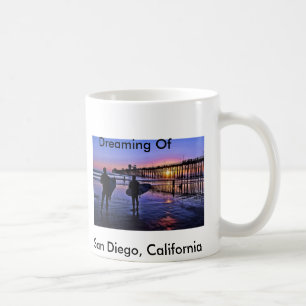 Tasse de coucher du soleil de San Diego