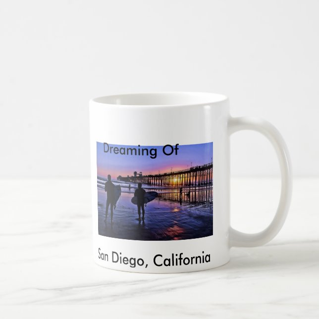 Tasse de coucher du soleil de San Diego (Droite)