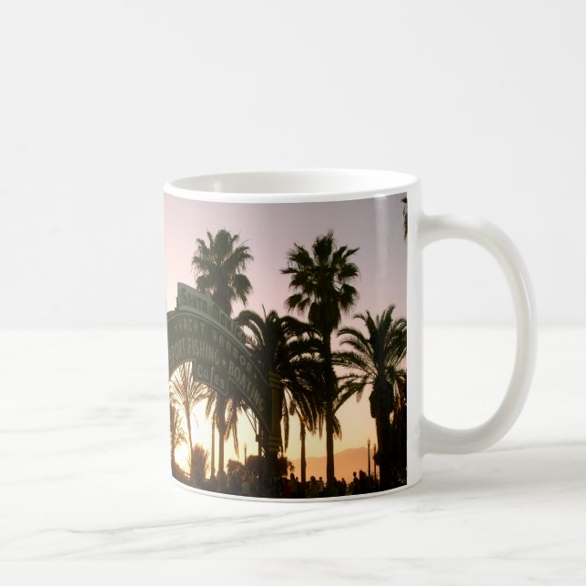 Tasse de coucher du soleil de Santa Monica (Droite)