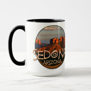 Tasse de coucher du soleil de Sedona Arizona