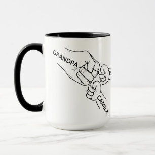 Tasse de coup de poing de papé, Tasse de papé avec