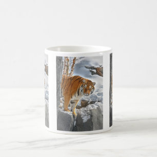 Tasse de coup d'oeil de tigre