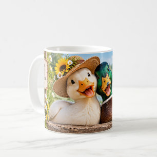 Tasse de couple de canards drôles You Quack Me Up