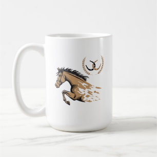 Tasse de courses de chevaux
