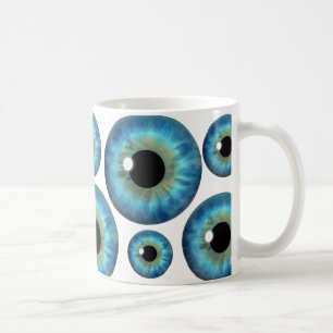 Tasse de coutume de globe oculaire de cool d'iris