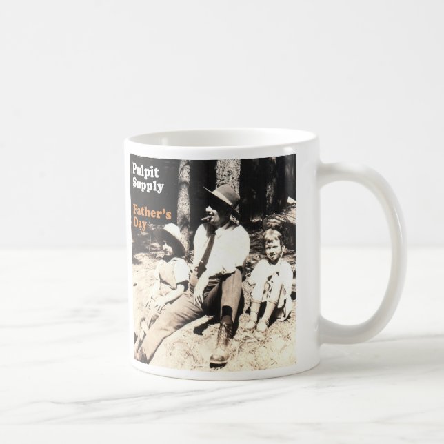 Tasse de couverture d'album de fête des pères (Droite)