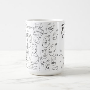 Tasse de crâne de cycle de battement