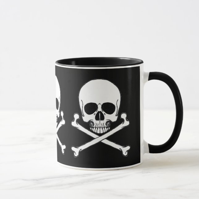 Tasse de crâne de pirate (Droite)