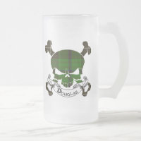 Tasse de crâne de tartan de Douglas
