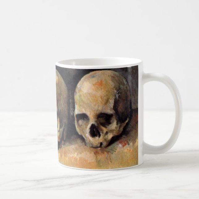Tasse de crânes de beaux-arts de Cezanne (Droite)