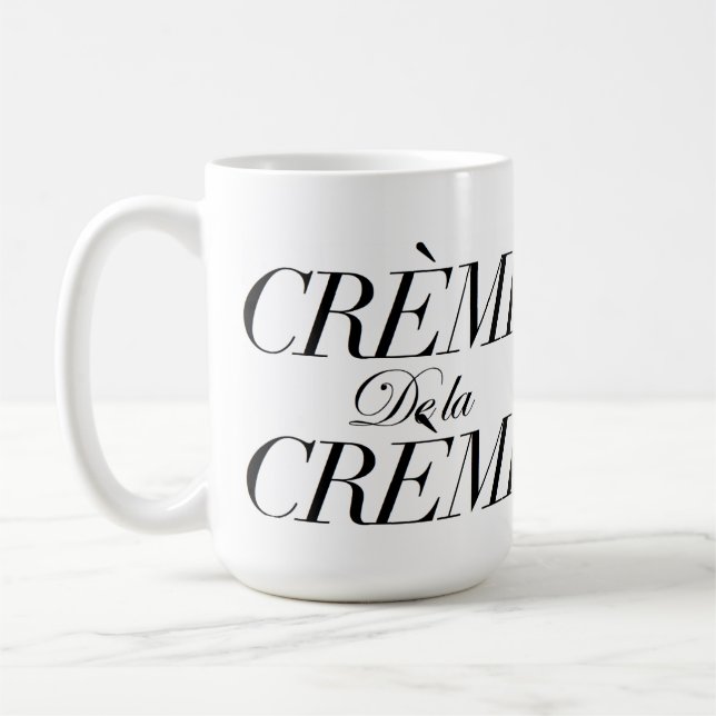 Tasse de Creme de la Creme Jumbo (Gauche)
