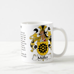 Tasse de crête de famille de Muller