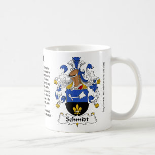 Tasse de crête de famille de Schmidt