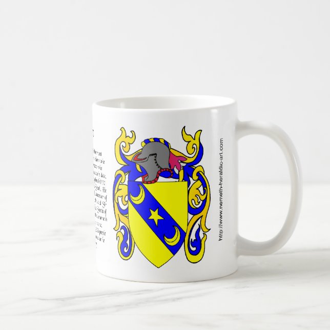 Tasse de crête de famille de Scott (Droite)