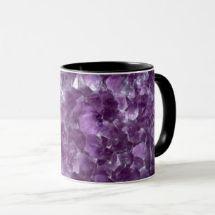 Tasse de cristal d'améthyste