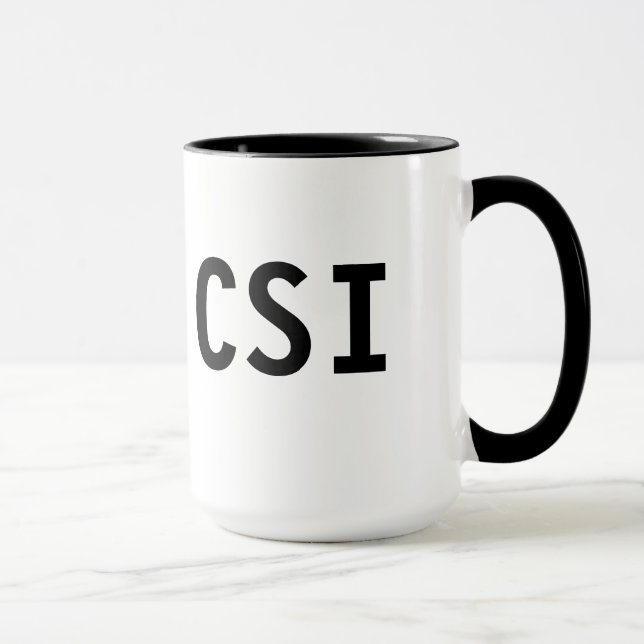 Tasse de CSI (Droite)