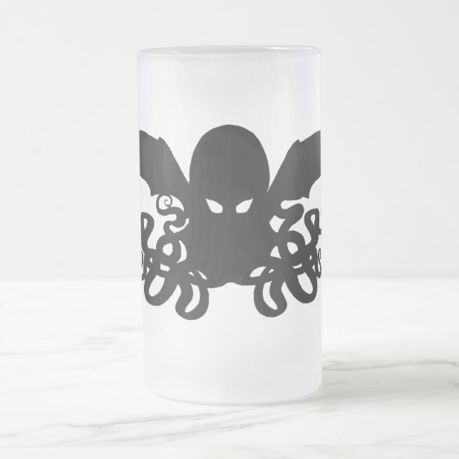 tasse de Cthulhu givrée par 16oz - un Dieu glacé (Centre)