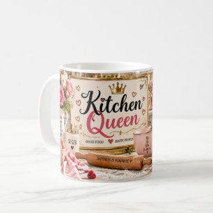Tasse de cuisson rose Kitchen Queen