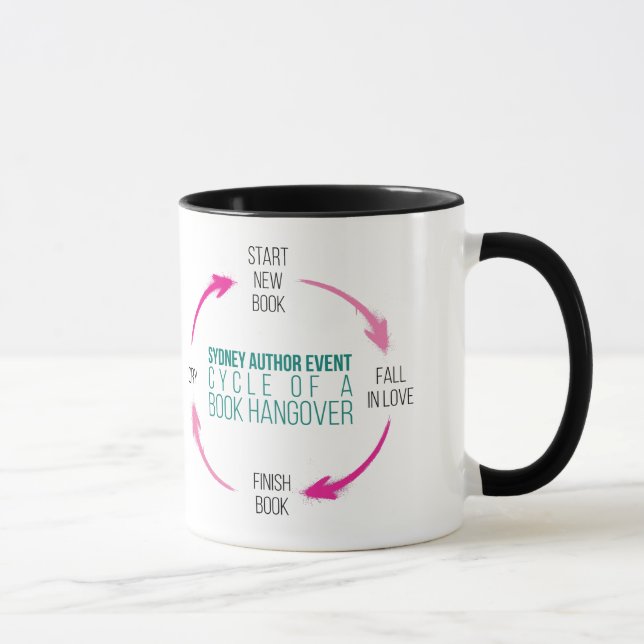 Tasse de cycle du livre #SAE2016 (Droite)