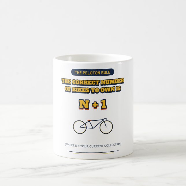 Tasse de cyclisme drôle (Centre)