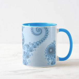 Tasse de danse bleue