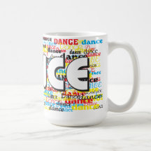 Tasse de danse de danse