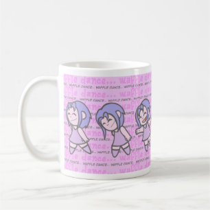Tasse de danse de gaufre