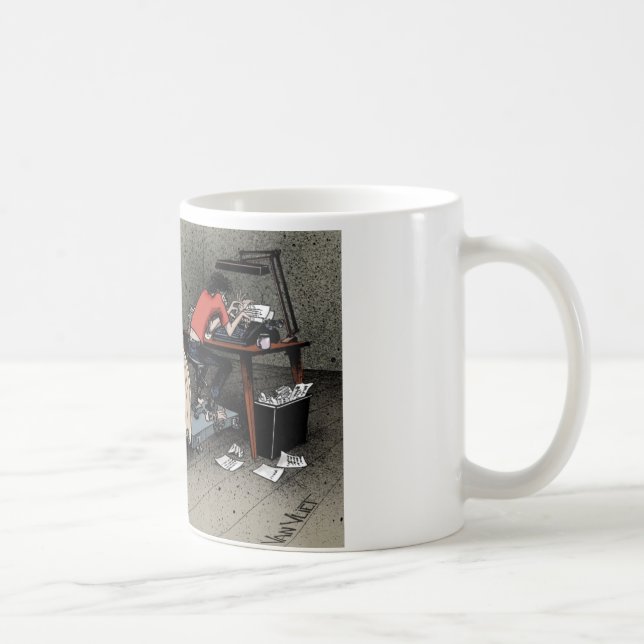 Tasse de date-butoir d'auteurs (Droite)