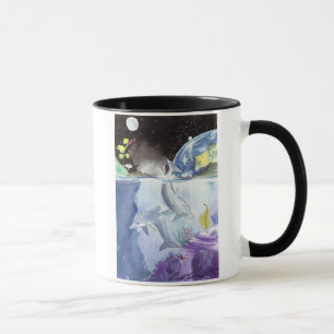 Tasse de dauphins