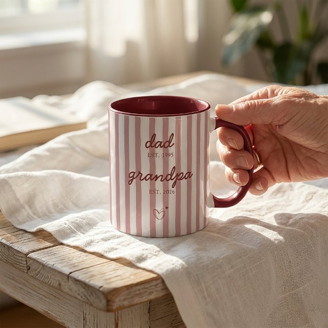 Tasse de déclaration de père à grand-père Cadeau (Créateur téléchargé)