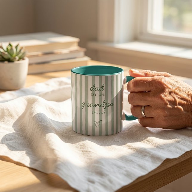 Tasse de déclaration de père à grand-père Cadeau (Créateur téléchargé)