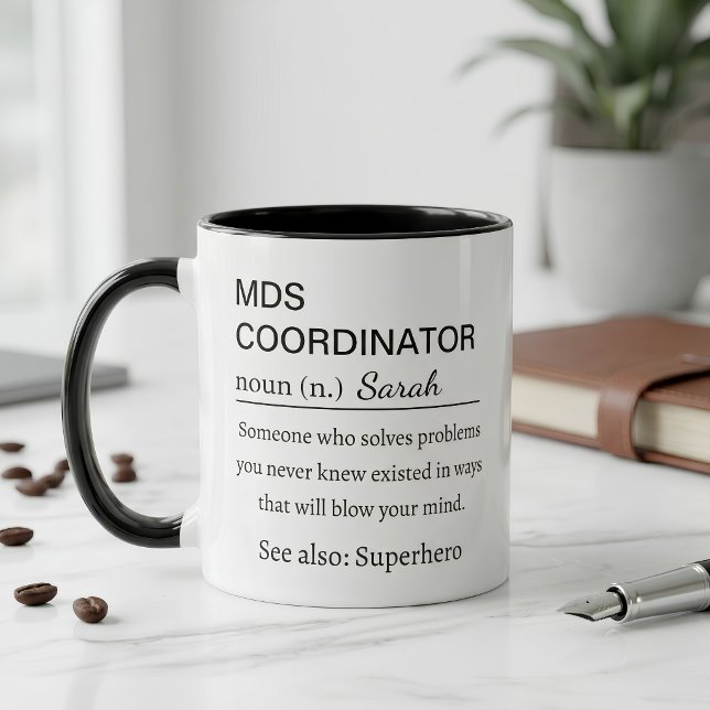 Tasse de définition de coordinateur de MDS Cadeau  (Créateur téléchargé)