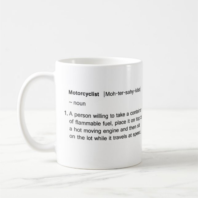 Tasse de définition de "dictionnaire" de (Gauche)