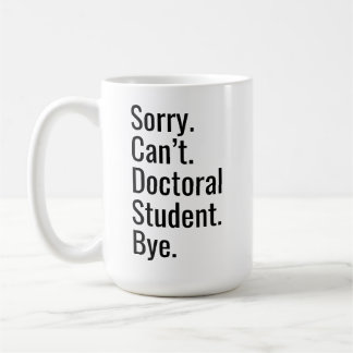Tasse de définition de doctorat Cadeau de remise d