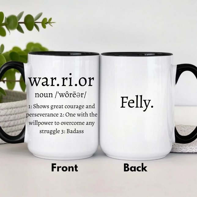 Tasse de Définition de Guerrier (Créateur téléchargé)