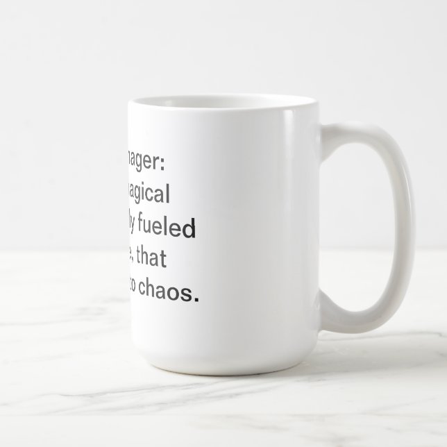 Tasse de définition de régisseur (Droite)