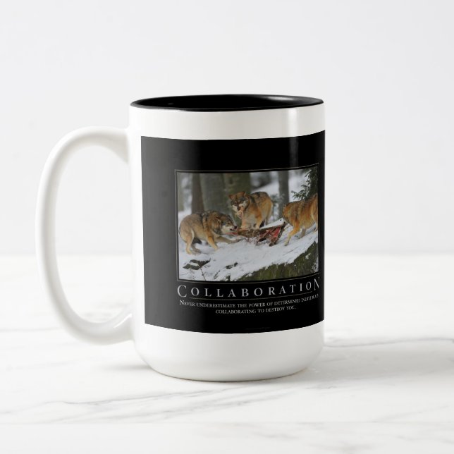 Tasse de Demotivational de collaboration (Gauche)