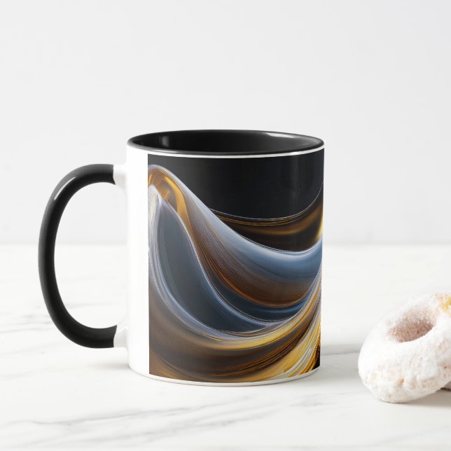 Tasse de design d'art  (Avec donut)
